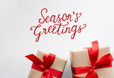 seasons greetings and gift