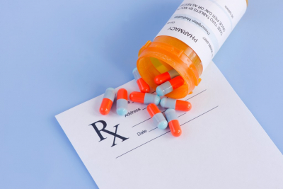 prescription paper and medicines